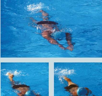 自由泳换气技巧——侧身打水法（掌握正确换气方法）